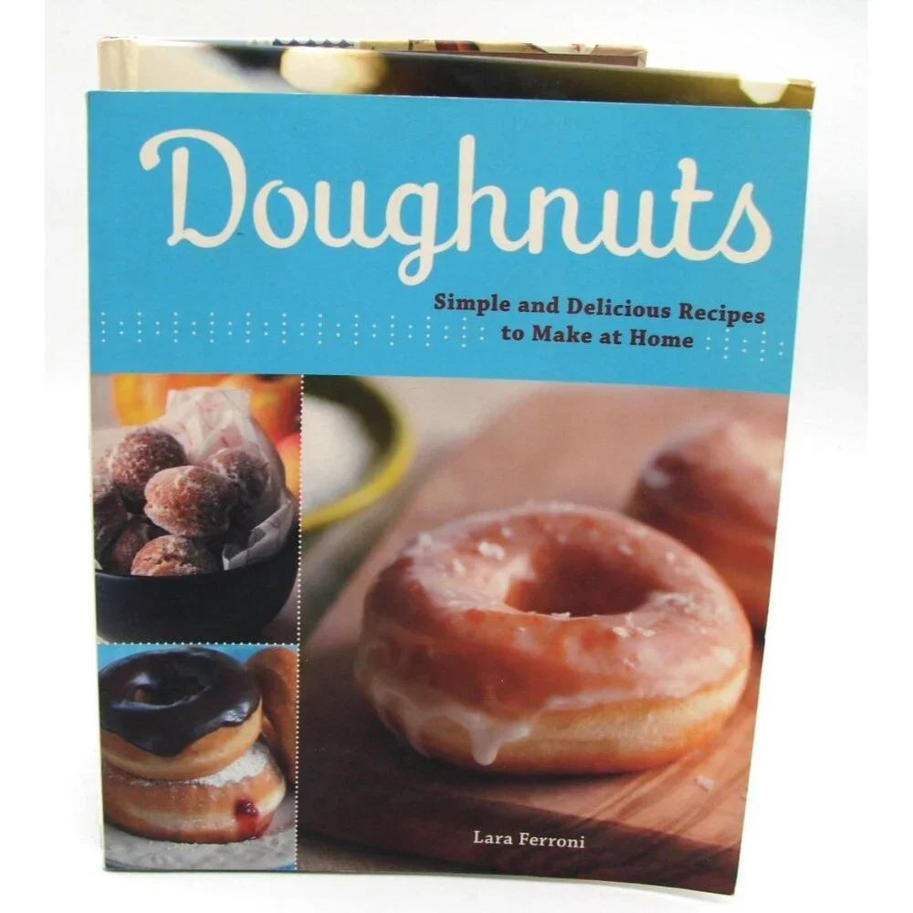 Set 2 Secrets & Recipe Books Doughnuts and Hand-Forged Doughnuts Home Baker Book